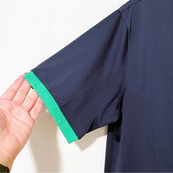 Nike Golf Dri- Fit Tour Performance Pocket Golfing Polo Shirt Men’s L Navy Blue​ - Picture 6 of 9